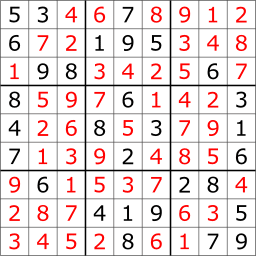 Sudoku Solver Question Example of Sudoku